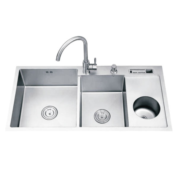 foshan stainless steel sink has a good water retaining effect
